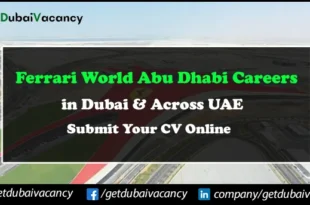 Ferrari World Abu Dhabi Careers