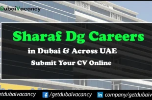 Sharaf DG Careers