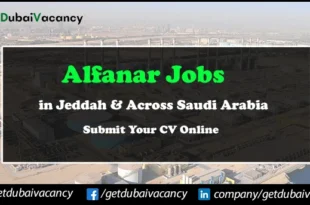 Alfanar Jobs in Saudi Arabia